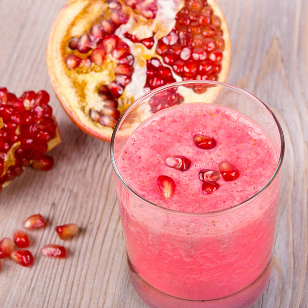 istock Strawberry and pomegranate healthy smoothie 507499320