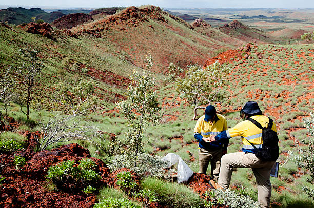 pilbara-australia - outback australia australian culture land foto e immagini stock