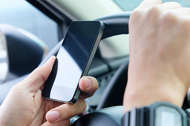 istock phone call in the car. 507500050