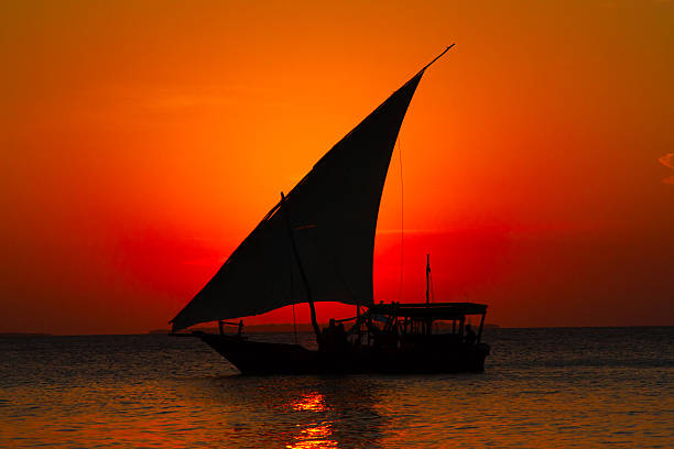 istock Arabic Dhow at Sunset in Zanzibar 507510024