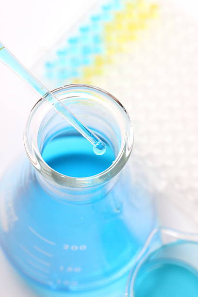 istock Laboratory glassware for science and chemistry experiments 507511702