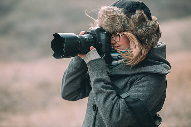 istock Photographer girl 507512380