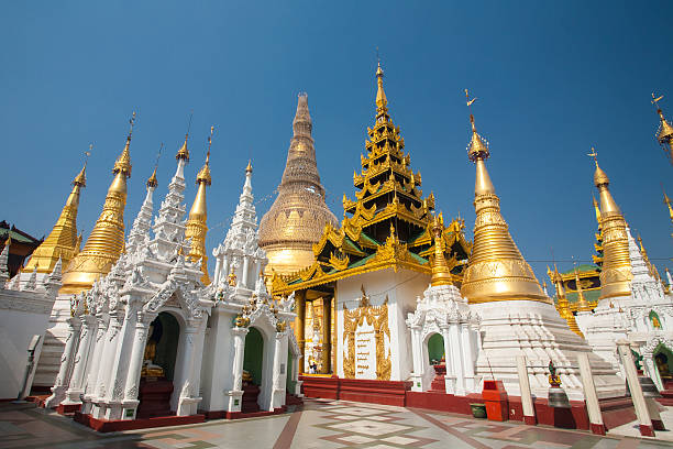 istock Golden pagoda in Myanmar 507513930