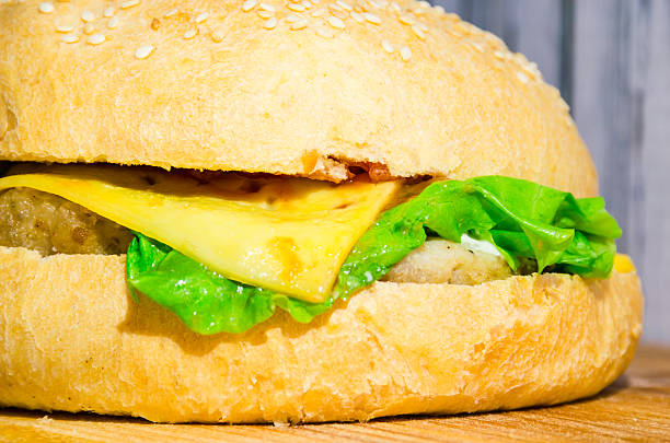 istock Homemade ukrainian burger 507513982