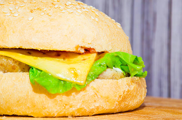 istock Homemade ukrainian burger 507514018