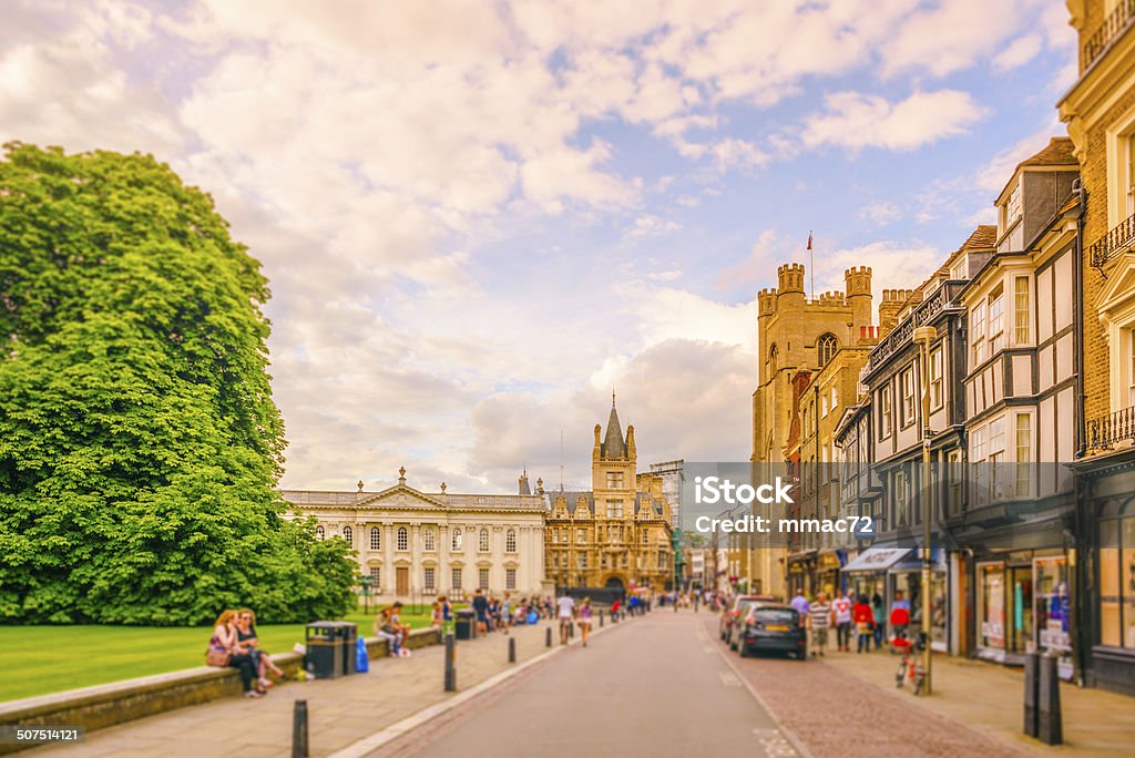 Cambridge, UK Colleges in Cambridge, UK Cambridge - England Stock Photo