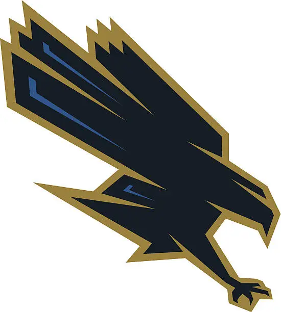 Vector illustration of Hawks Logo
