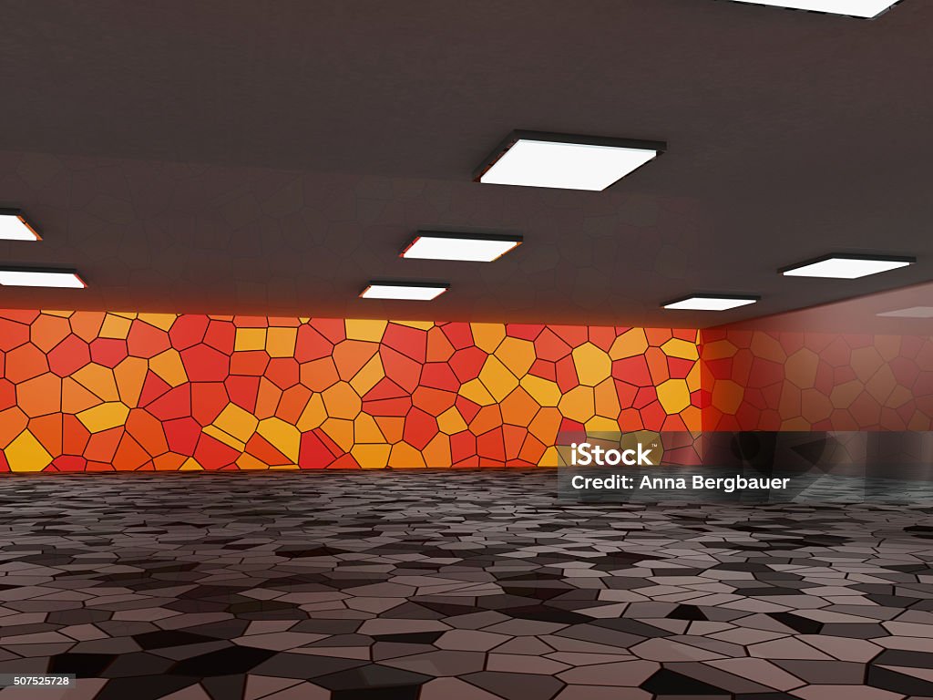 Abstract Architecture Background Empty Interior And Walls 3d Rendering ...