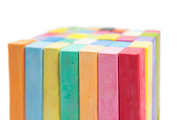 istock stack of variety colors of chalk pastel, close up 507527064