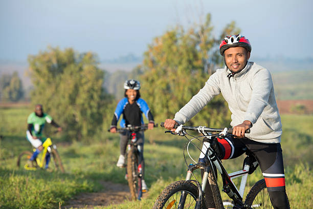 istock Cycling competition with friends. 507527930