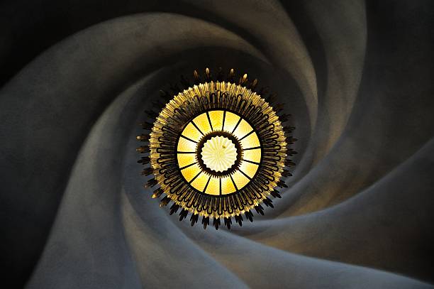 Barcelona, Spain - December 23, 2014 The house Casa Batllo (interior) designed by Antoni Gaudi 