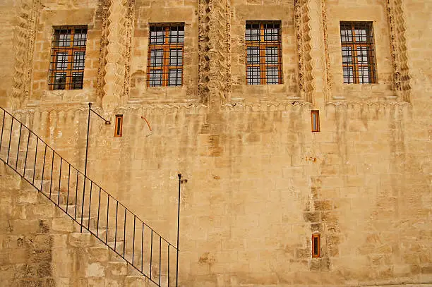 Windows, History And Stairs In Mardin Province / Turkey