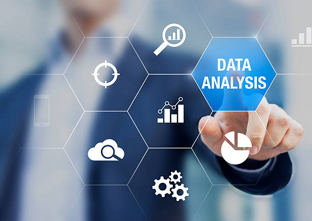istock Consultant showing data analysis concept on screen for business 507530880