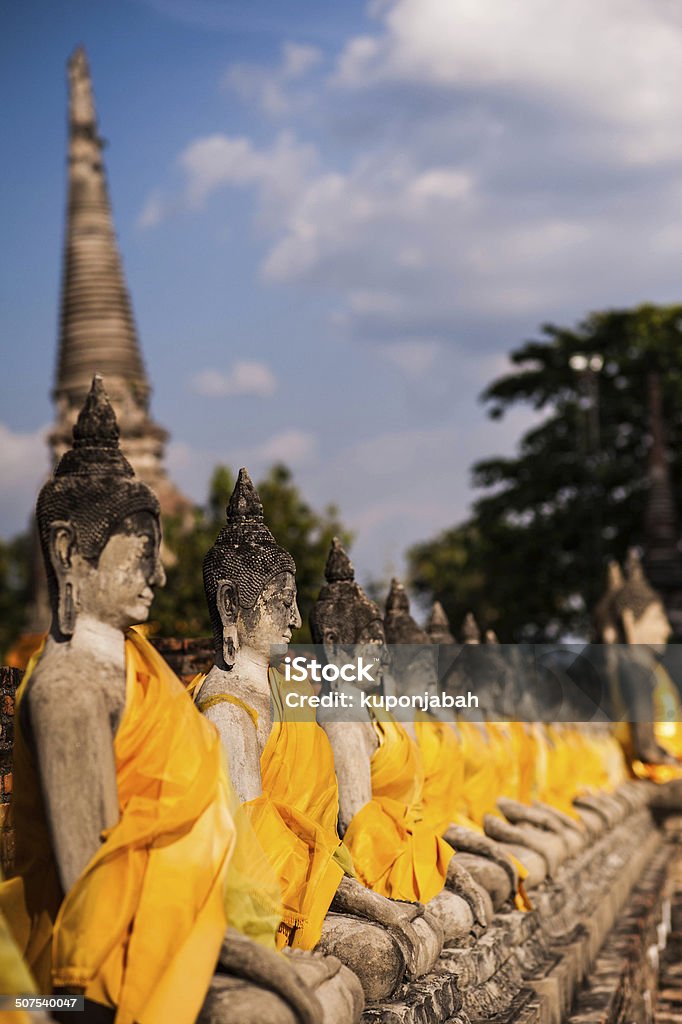 Buddha Statue In Thai Temple Buddha Statue In Thai Temple,Ayuttaya Province In Thailand,Free Public History Architecture Stock Photo