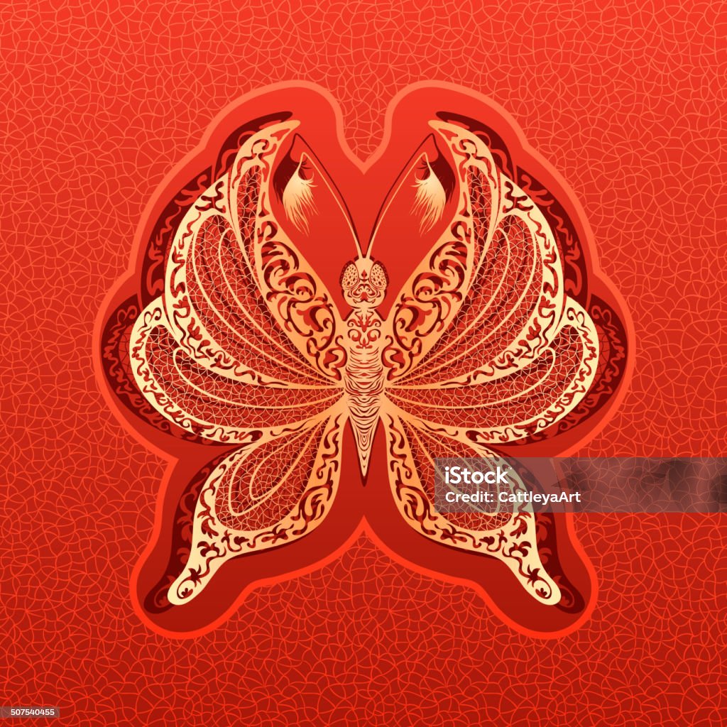 Paper Butterfly Vector Vector Paper Butterfly Illustration Stock Illustration - Download Image ...
