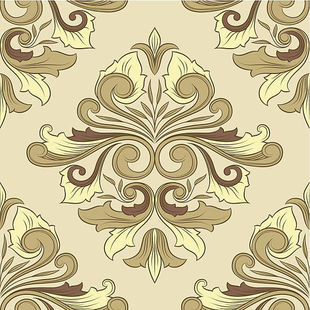Classic Ornament Pattern vector art illustration