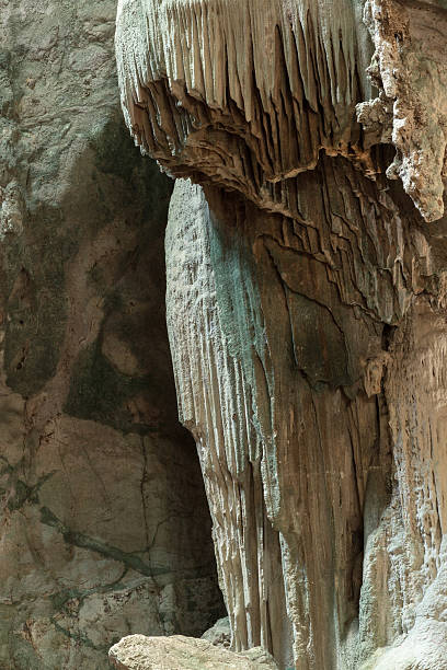 istock Stalagmites and stalactites that formed naturally in the cave. 507548566
