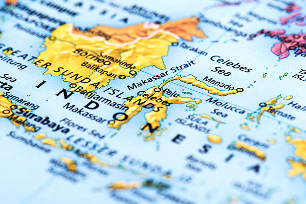 istock Map of Indonesia 507549706