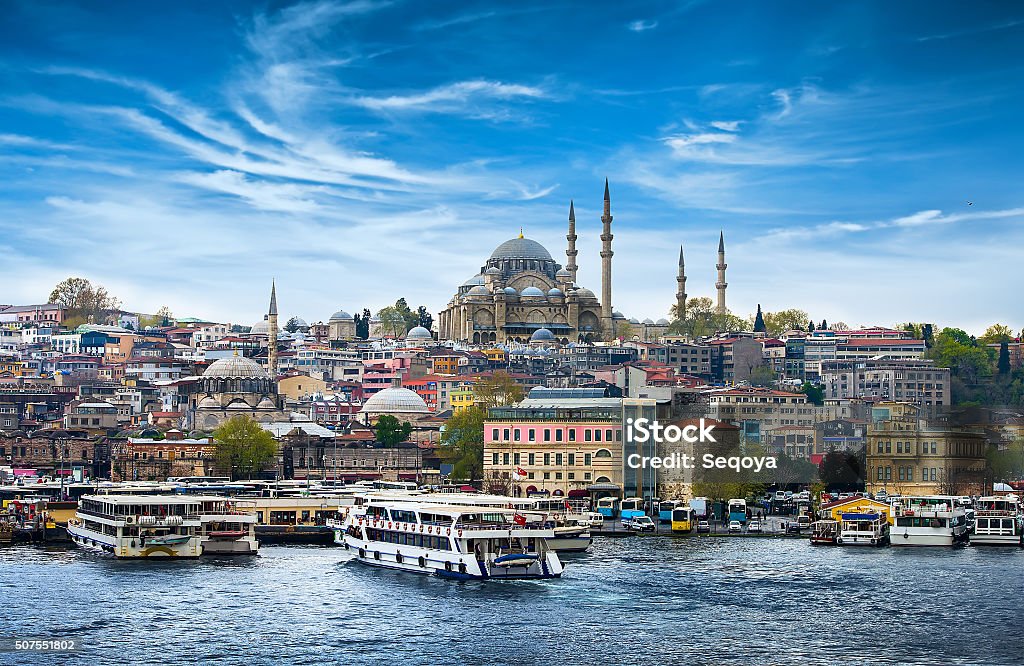 Istanbul, die Hauptstadt der Türkei - Lizenzfrei Istanbul Stock-Foto