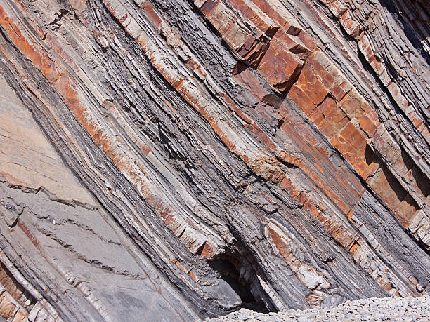 Cave in a rockface on the south west coast, England Cave in a rockface on the English south west coast stratified epithelium stock pictures, royalty-free photos & images