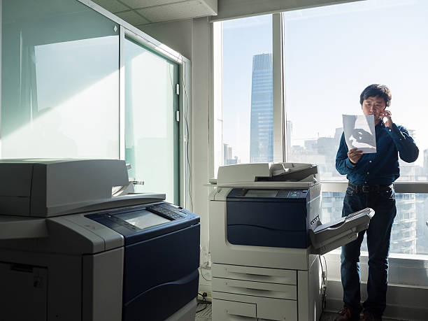 istock Asian businessman in office 507565638