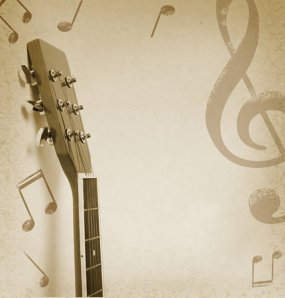 istock musical background with acoustic guitar 507567276