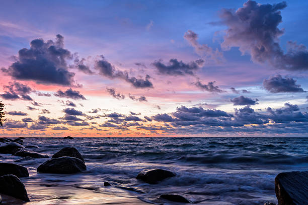 istock Sunset at beach in Thailand 507567680