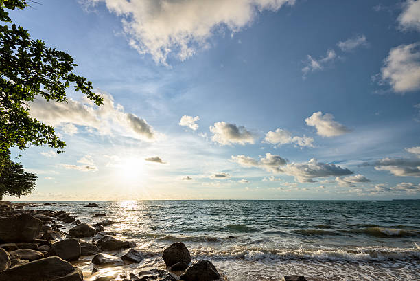 istock Sunset at beach in Thailand 507568488