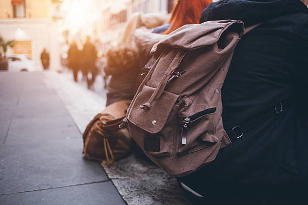 istock Cool friends taking break on a trip! 507572322