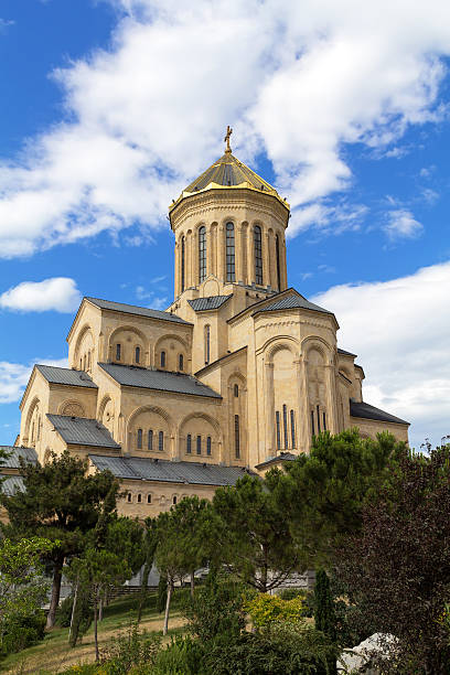 istock Cathedral of the Holy Trinity Tsminda Sameba 507574402