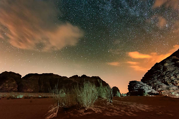 istock Night in Wadi Rum desert. Jordan 507575864