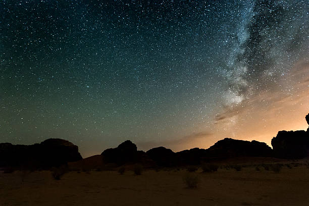istock Night in Wadi Rum desert. Jordan 507576002