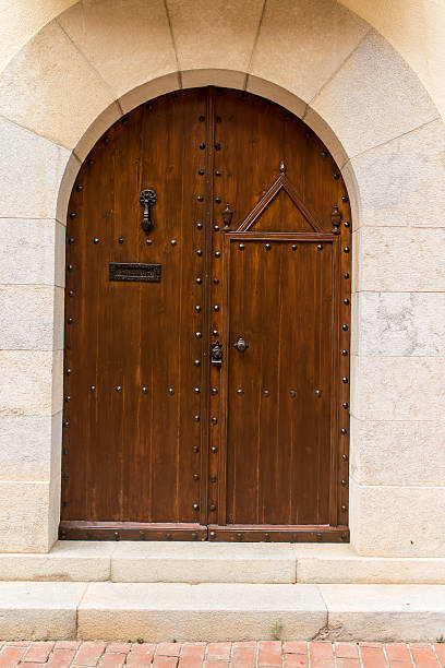 istock old. door outdoors from house 507576755