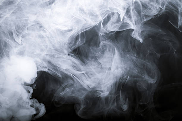 istock Smoke on a black background. Defocused. Toned 507578340