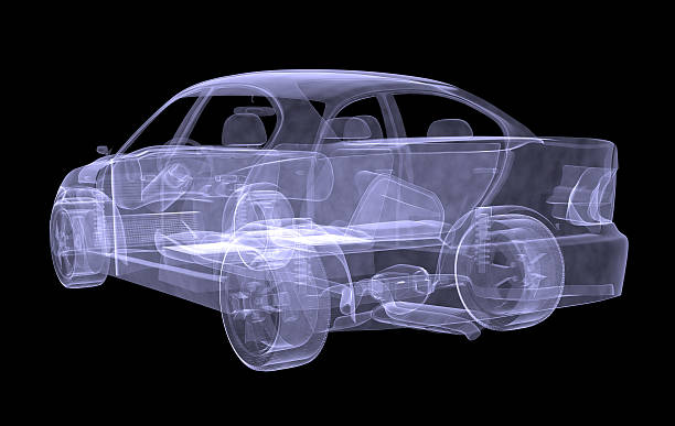 istock Xray of car 507578980