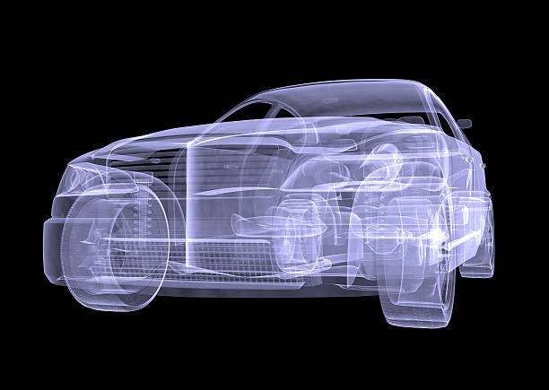istock Xray of car 507579056