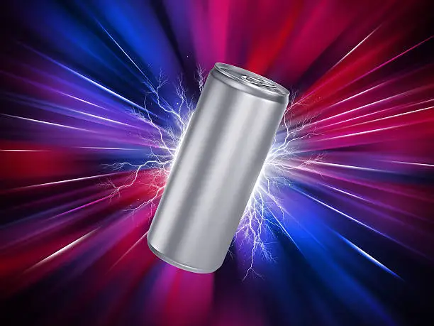 Photo of Energy Drink Can Template