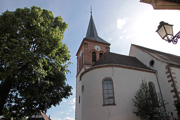 istock Village church 507579616