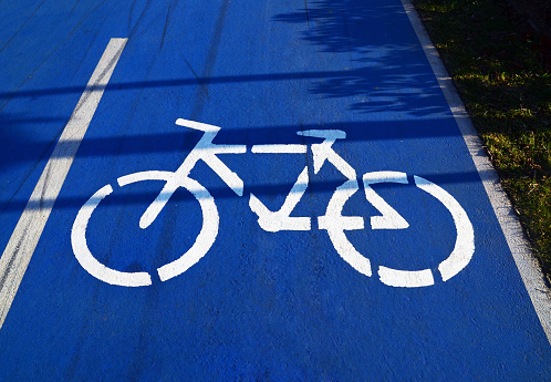 Roadside Bicycle Lane Detail 