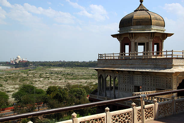 istock India: Agra Fort and the Taj Mahal 507582345