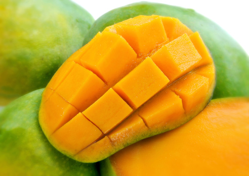 A fresh Green Mango