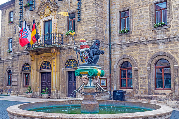 fountain with figures in Langensalza