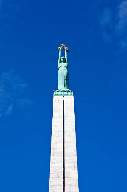 istock The Freedom Monument in Riga 507618305