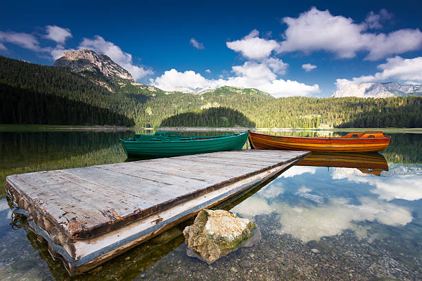 istock Black lake in Durmitor national park, Montenegro 507619835