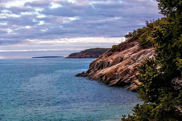 Photo of Acadia National Park. Maine.