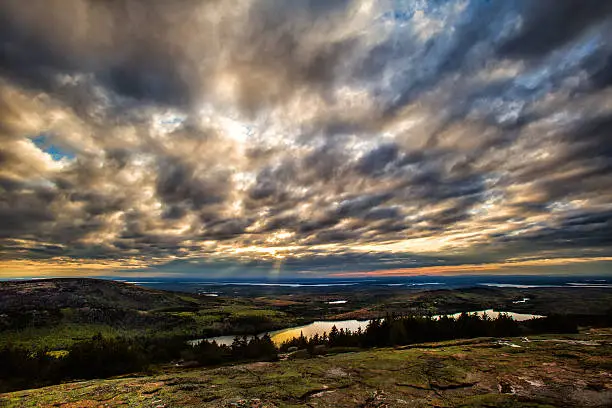 Photo of Acadia National Park. Maine.