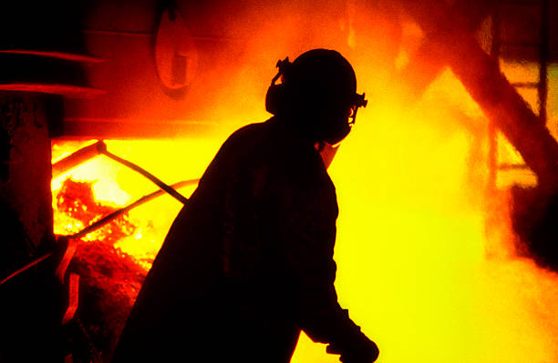 steelmaker - siderurgy - fotografias e filmes do acervo