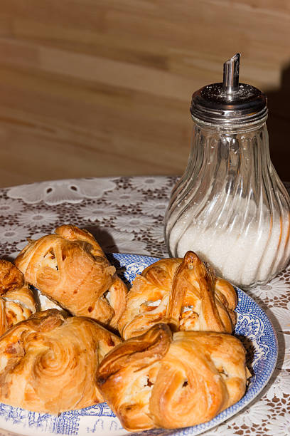 istock scones with cream on a plate 507622325