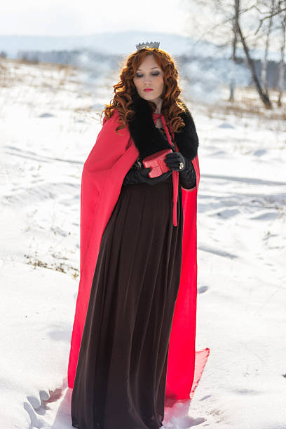istock the queen in a red gown 507625484