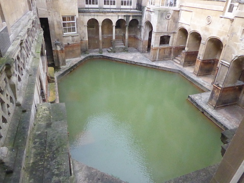 Roman Bath, taken in Bath, England